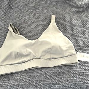 NWT Lululemon Radiant Motion Bra Sz14 rhino gray
